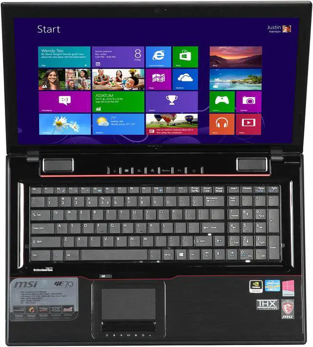 Alt view image 6 of 8 - MSI GE Series - 17.3" NVIDIA GeForce GTX 660M - Intel Core i7-3630QM - 8GB Memory - - Windows 8 - Gaming Laptop - (GE70 0ND-213US )