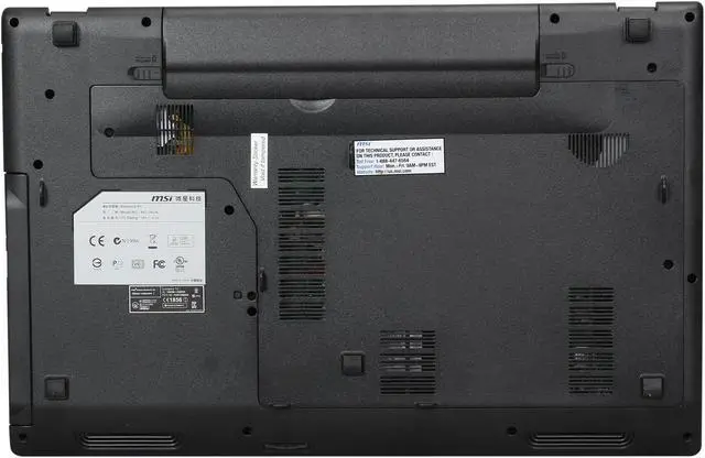Alt view image 7 of 8 - MSI GE Series - 15.6" NVIDIA GeForce GTX 660M - Intel Core i7-3630QM  - 8GB Memory - - Windows 8 - Gaming Laptop - (GE60 0ND-257US )