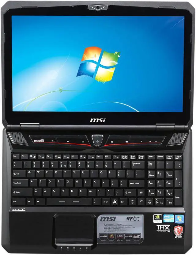 Alt view image 6 of 8 - MSI GT Series - 15.6" NVIDIA GeForce GTX 670M - Intel Core i7-3610QM  - 12GB Memory - - Windows 7 Home Premium 64-Bit - Gaming Laptop - (GT60 0NC-002US )