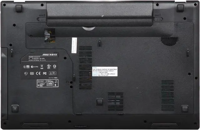 Alt view image 7 of 8 - MSI Laptop Intel Core i7-3630QM 6GB Memory 750GB HDD NVIDIA GeForce GT 645M 15.6" Windows 8 CX61 0NF-258US