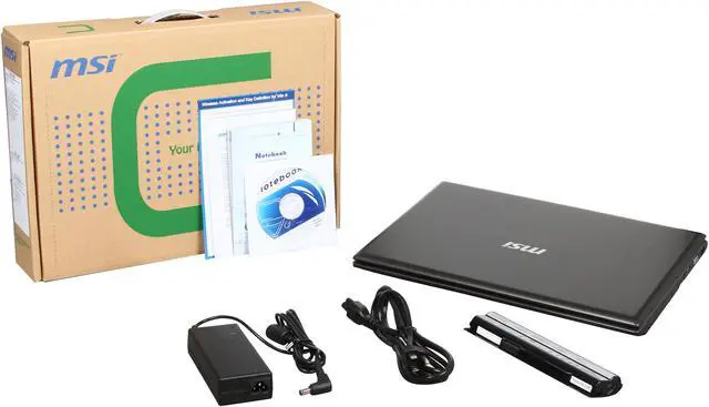 Alt view image 8 of 8 - MSI Laptop Intel Core i5-3210M 6GB Memory 750GB HDD NVIDIA GeForce GT 645M 15.6" Windows 8 CX61 0NF-257US