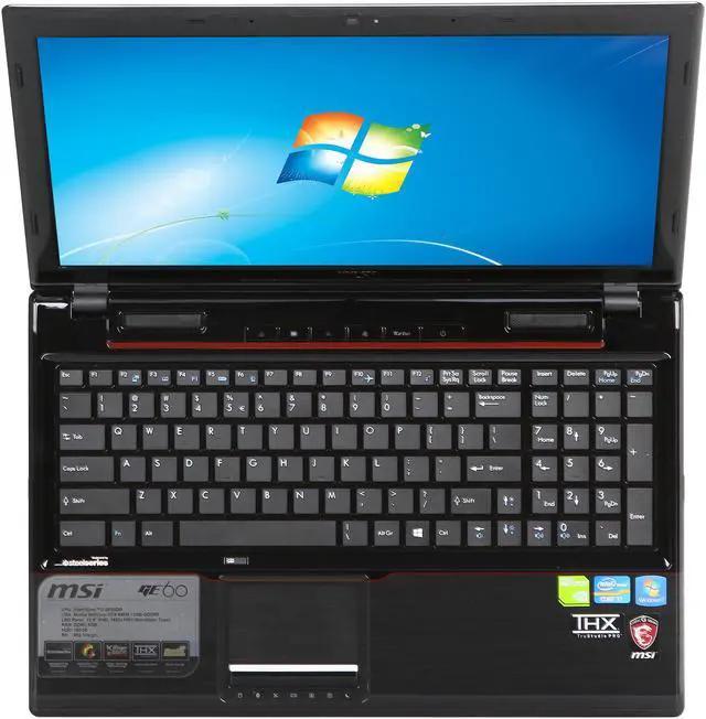 Alt view image 6 of 8 - MSI GE Series - 15.6" NVIDIA GeForce GTX 660M - Intel Core i7-3630QM - 8GB Memory - - Windows 7 Home Premium 64-Bit - Gaming Laptop - (GE60 0ND-666US )