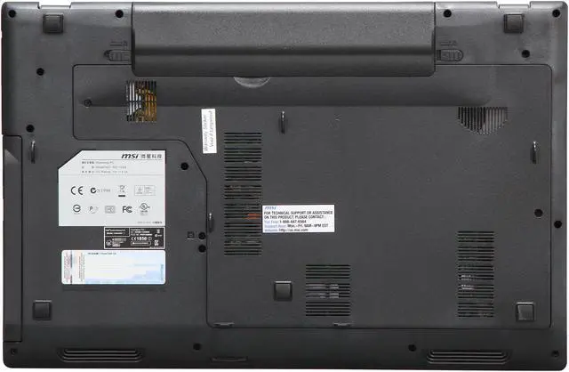 Alt view image 7 of 8 - MSI GE Series - 15.6" NVIDIA GeForce GTX 660M - Intel Core i7-3630QM - 8GB Memory - - Windows 7 Home Premium 64-Bit - Gaming Laptop - (GE60 0ND-666US )