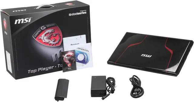 Alt view image 8 of 8 - MSI GE Series - 15.6" NVIDIA GeForce GTX 660M - Intel Core i5-3230M  - 8GB Memory - - Windows 7 Home Premium 64-Bit - Gaming Laptop - (GE60 0ND-667US )