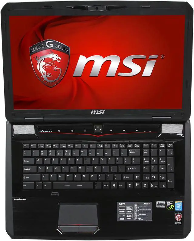 Alt view image 6 of 8 - MSI GT Series - 17.3" NVIDIA GeForce GTX 780M - Intel Core i7-4700MQ  - 16GB Memory - 128 GB SSD - Win 8 64-Bit - Gaming Laptop - (GT70 2OD-001US )