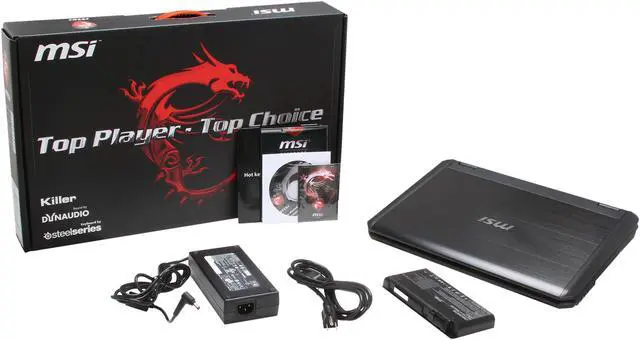 Alt view image 8 of 8 - MSI GT Series - 15.6" NVIDIA GeForce GTX 780M - Intel Core i7-4700MQ  - 16GB Memory - 128 GB SSD - Win 8 Multi-language - Gaming Laptop - (GT60 2OD-026US )