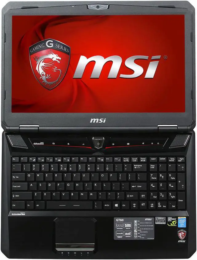 Alt view image 6 of 8 - MSI GT Series - 15.6" FHD - Intel Core i7-4700MQ - NVIDIA GeForce GTX 770M - 12GB Memory DDR3 1600 - 128GB SSD - Win 8 Multi-language (9S7-16F411-024 )
