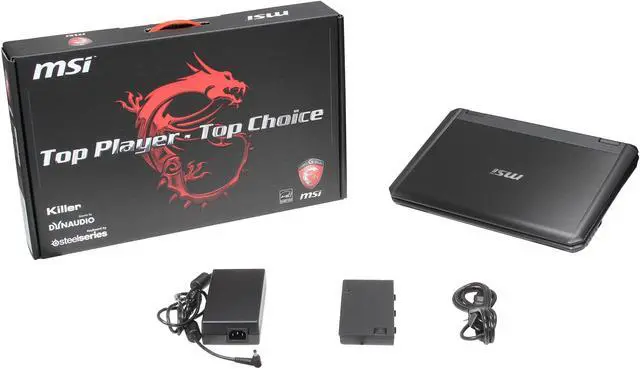 Alt view image 8 of 8 - MSI GT Series - 15.6" FHD - Intel Core i7-4700MQ - NVIDIA GeForce GTX 770M - 12GB Memory DDR3 1600 - 128GB SSD - Win 8 Multi-language (9S7-16F411-024 )