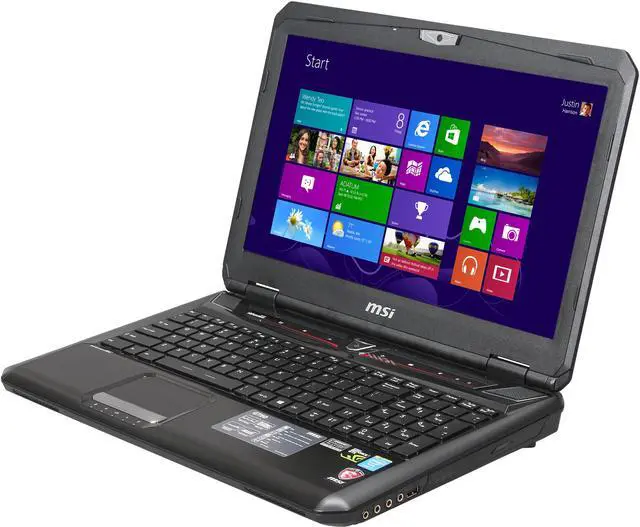 Main image of MSI GT Series - 15.6" NVIDIA GeForce GTX 770M - Intel Core i7-4700MQ  - 8GB Memory - - Win 8 Multi-language - Gaming Laptop - (GT60 2OC-022US )