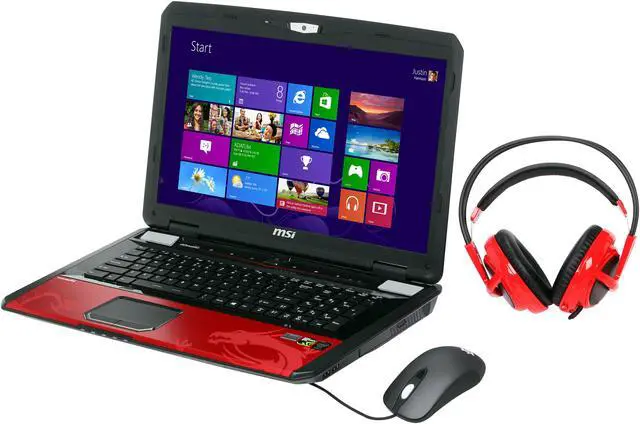 Main image of MSI GT Series - 17.3" NVIDIA GeForce GTX 780M - Intel Core i7-4930MX  - 32GB Memory - 384 GB SSD - Windows 8 - Gaming Laptop - (GT70 2OD-089US )