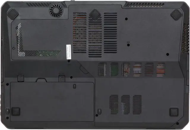Alt view image 7 of 9 - MSI GX Series - 15.6" AMD Radeon HD 8970M - AMD A10-5750M  - 8GB Memory - - Windows 8 - Gaming Laptop - (GX60 3BE-240US )