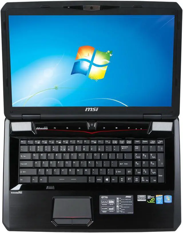 Alt view image 6 of 8 - MSI GT Series - 17.3" NVIDIA GeForce GTX 780M - Intel Core i7-4700MQ  - 12GB Memory - - Windows 7 Home Premium 64-Bit - Gaming Laptop - (GT70 2OD-407US )