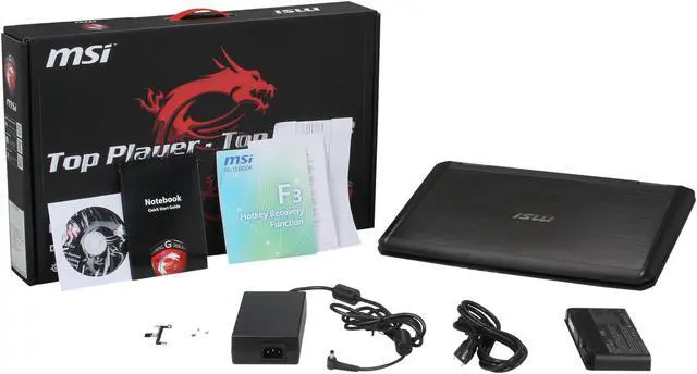 Alt view image 8 of 8 - MSI GT Series - 17.3" NVIDIA GeForce GTX 780M - Intel Core i7-4700MQ  - 12GB Memory - - Windows 7 Home Premium 64-Bit - Gaming Laptop - (GT70 2OD-407US )