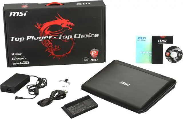 Alt view image 8 of 8 - MSI GT Series - 17.3" NVIDIA GeForce GTX 770M - Intel Core i7-4700MQ  - 12GB Memory - - Windows 7 Home Premium - Gaming Laptop - (GT70 2OC-408US )