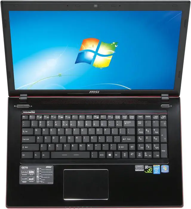 Alt view image 6 of 8 - MSI GE Series - 17.3" NVIDIA GeForce GTX 765M - Intel Core i7-4700MQ  - 12GB Memory - - Windows 7 Home Premium - Gaming Laptop - (GE70 2OE-071US )