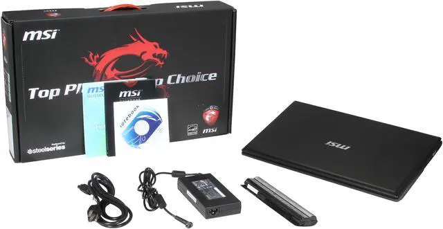 Alt view image 8 of 8 - MSI - 15.6" NVIDIA GeForce GT 740M - Intel Core i7-4700MQ  - 8GB Memory - - Windows 7 Home Premium - Gaming Laptop - (GP60 2OD-072US )