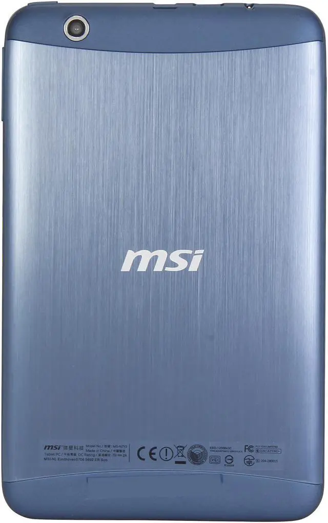Alt view image 5 of 8 - MSI Enjoy 71 1GB DDR3 Memory 7.0" 1024 x 600 Tablet Android 4.0 (Ice Cream Sandwich) Blue