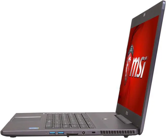 Alt view image 2 of 6 - MSI - 17.3" NVIDIA GeForce GTX 765M - Intel Core i7-4700HQ  - 12GB Memory - 128 GB SSD - Windows 8 - Gaming Laptop - (GS70 2OD-229US )