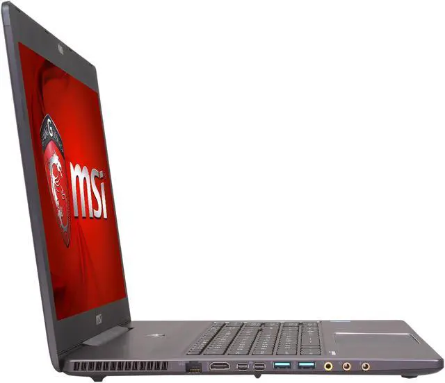 Alt view image 4 of 6 - MSI - 17.3" NVIDIA GeForce GTX 765M - Intel Core i7-4700HQ  - 12GB Memory - 128 GB SSD - Windows 8 - Gaming Laptop - (GS70 2OD-229US )