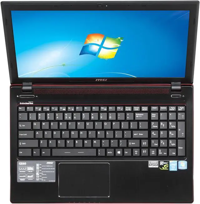 Alt view image 6 of 8 - MSI - 15.6" NVIDIA GeForce GTX 760M - Intel Core i5-4200M  - 8GB Memory - - Windows 7 Home Premium - Gaming Laptop - (GE60 2OD-247US )