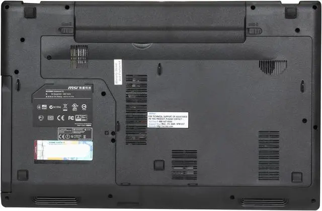Alt view image 7 of 8 - MSI - 15.6" NVIDIA GeForce GTX 760M - Intel Core i5-4200M  - 8GB Memory - - Windows 7 Home Premium - Gaming Laptop - (GE60 2OD-247US )