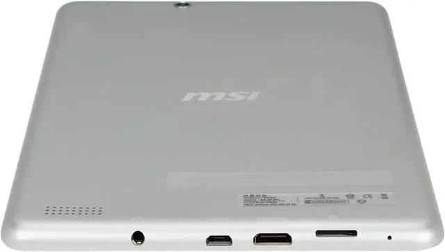 Alt view image 7 of 9 - MSI Primo 81 Android Tablet -  7.85" Touchscreen Quad-core CPU 1GB RAM 16GB Flash (White)