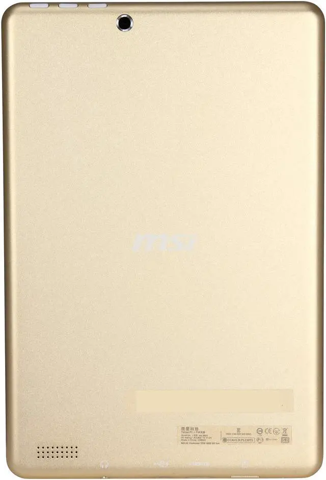 Alt view image 5 of 9 - MSI Primo 81 Android Tablet -  7.85" Touchscreen Quad-core CPU 1GB RAM 16GB Flash (White/Gold)