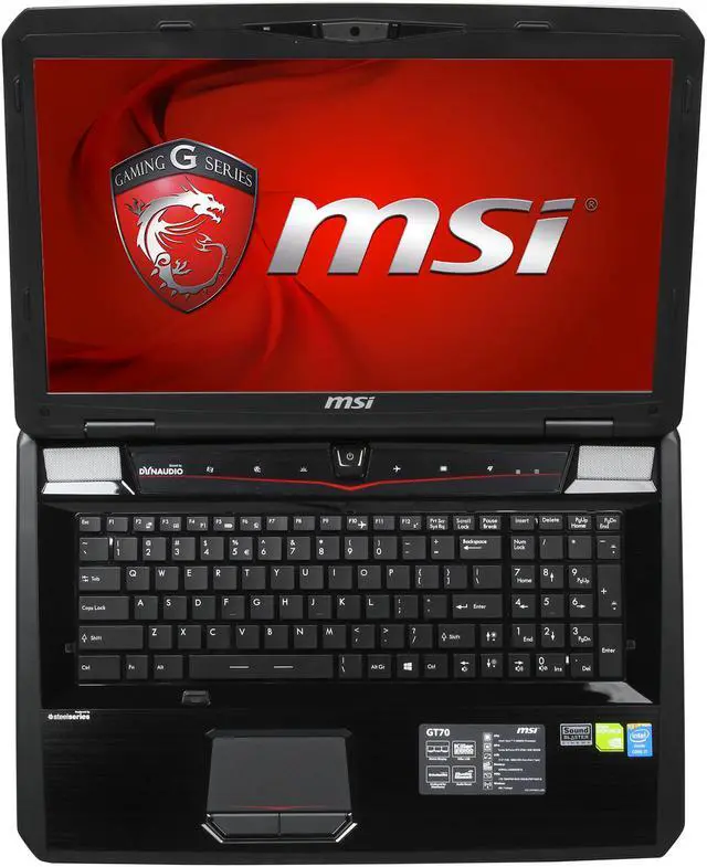Alt view image 6 of 8 - MSI GT Series - 17.3" NVIDIA GeForce GTX 870M - Intel Core i7-4800MQ  - 24GB Memory - 384 GB SSD - Windows 8.1 64-Bit - Gaming Laptop - (GT70 Dominator-891 )