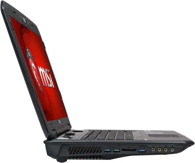Alt view image 4 of 8 - MSI GT Series - 17.3" NVIDIA GeForce GTX 870M - Intel Core i7-4800MQ - 8GB Memory - - Windows 8.1 64-Bit - Gaming Laptop - (GT70 Dominator-895 )