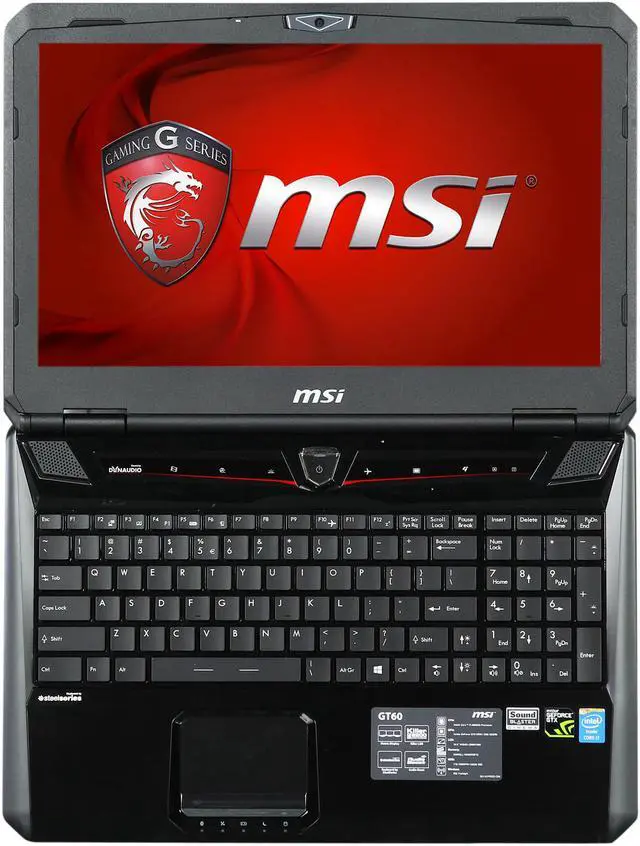 Alt view image 6 of 8 - MSI GT Series - 15.6" NVIDIA GeForce GTX 870M - Intel Core i7-4800MQ  - 16GB Memory - 128 GB SSD - Windows 8.1 64-Bit - Gaming Laptop - (GT60 Dominator 3K-474 )