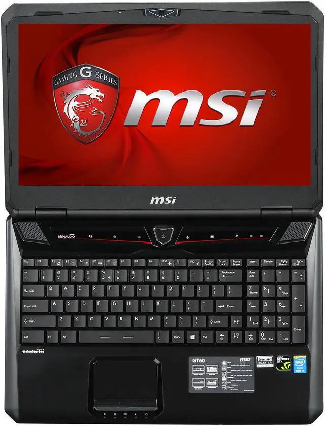 Alt view image 6 of 8 - MSI GT Series - 15.6" NVIDIA GeForce GTX 870M - Intel Core i7-4800MQ  - 12GB Memory - - Windows 8.1 64-Bit - Gaming Laptop - (GT60 Dominator-423 )