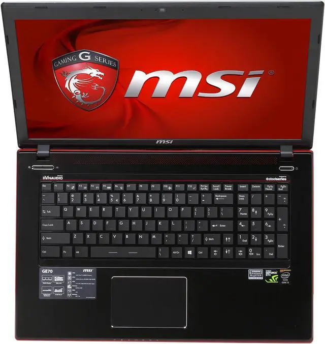 Alt view image 6 of 8 - MSI GE Series - 17.3" NVIDIA GeForce GTX 860M - Intel Core i5-4200H  - 8GB Memory - - Windows 8.1 64-Bit - Gaming Laptop - (GE70 Apache Pro-061 )