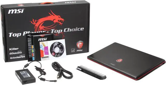 Alt view image 8 of 8 - MSI GE Series - 17.3" NVIDIA GeForce GTX 860M - Intel Core i5-4200H  - 8GB Memory - - Windows 8.1 64-Bit - Gaming Laptop - (GE70 Apache Pro-061 )