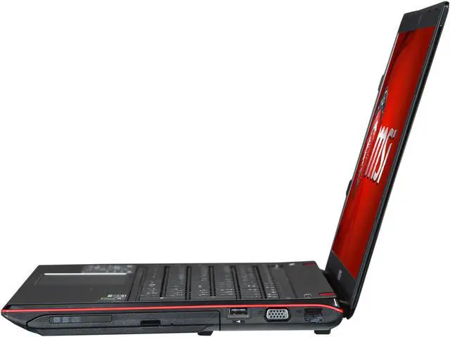 Alt view image 2 of 8 - MSI GE Series - 15.6" NVIDIA GeForce GTX 850M - Intel Core i7-4700HQ - 8GB Memory - - Windows 8.1 64-Bit - Gaming Laptop - (GE60 Apache-033 )
