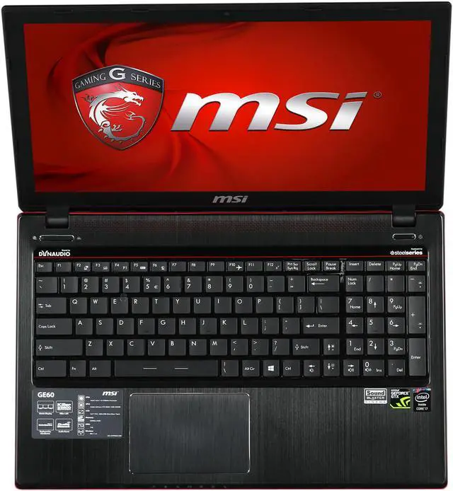 Alt view image 6 of 8 - MSI GE Series - 15.6" NVIDIA GeForce GTX 850M - Intel Core i7-4700HQ - 8GB Memory - - Windows 8.1 64-Bit - Gaming Laptop - (GE60 Apache-033 )