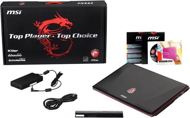 Alt view image 8 of 8 - MSI GE Series - 15.6" NVIDIA GeForce GTX 850M - Intel Core i7-4700HQ - 8GB Memory - - Windows 8.1 64-Bit - Gaming Laptop - (GE60 Apache-033 )
