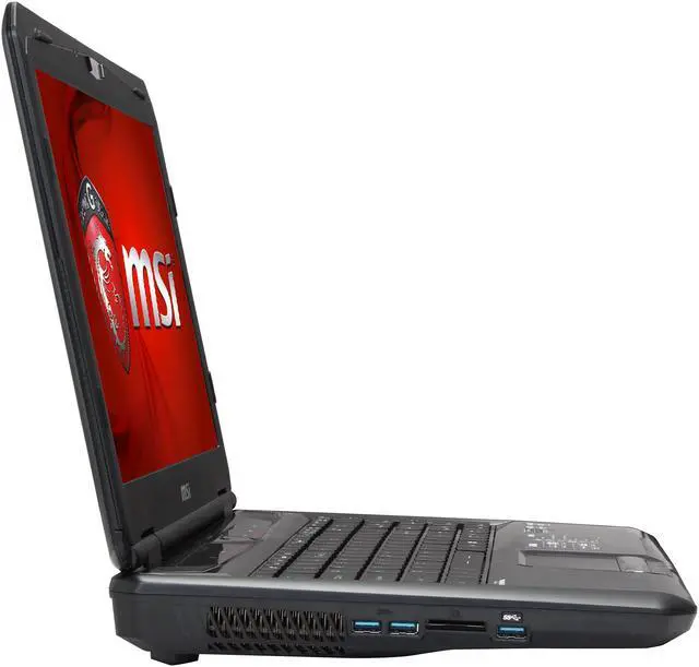 Alt view image 4 of 8 - MSI GX Series - 15.6" AMD Radeon R9 M290X - AMD A10-5750M  - 8GB Memory - - Windows 8.1 64-Bit - Gaming Laptop - (GX60 Destroyer-280 )