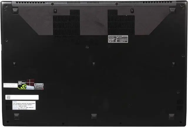 Alt view image 7 of 8 - MSI GS Series - 15.6" NVIDIA GeForce GTX 860M - Intel Core i7-4700HQ  - 12GB Memory - 128 GB SSD - Windows 8.1 - Gaming Laptop - (GS60 Ghost-007 )