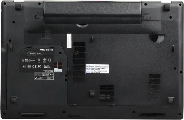 Alt view image 7 of 8 - MSI GP Series - 15.6" NVIDIA GeForce 840M - Intel Core i5-4200M  - 8GB Memory - - Windows 8.1 Multi-language - Gaming Laptop - (GP60 Leopard-010 )