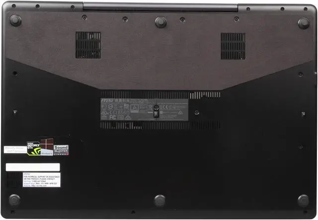 Alt view image 7 of 8 - MSI GS Series - 17.3" NVIDIA GeForce GTX 860M - Intel Core i7-4700HQ  - 12GB Memory - 128 GB SSD - Windows 8.1 64-Bit - Gaming Laptop - (GS70 Stealth-037 )