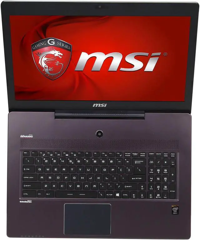 Alt view image 6 of 9 - MSI GS Series - 17.3" NVIDIA GeForce GTX 870M - Intel Core i7-4710HQ  - 16GB Memory - 384 GB SSD - Windows 8.1 64-Bit - Gaming Laptop - (GS70 Stealth Pro-212 )