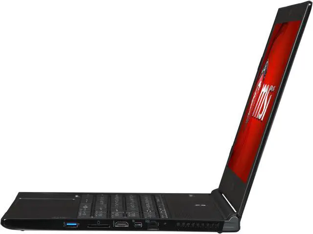 Alt view image 2 of 8 - MSI GS Series - 15.6" NVIDIA GeForce GTX 870M - Intel Core i7-4710HQ  - 16GB Memory - 256 GB SSD - Windows 8.1 64-Bit - Gaming Laptop - (GS60 Ghost Pro 3K-095 )