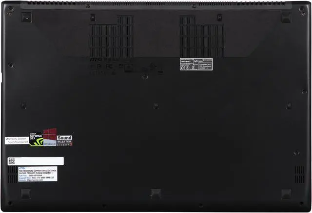 Alt view image 7 of 8 - MSI GS Series - 15.6" NVIDIA GeForce GTX 870M - Intel Core i7-4710HQ  - 16GB Memory - 256 GB SSD - Windows 8.1 64-Bit - Gaming Laptop - (GS60 Ghost Pro 3K-095 )