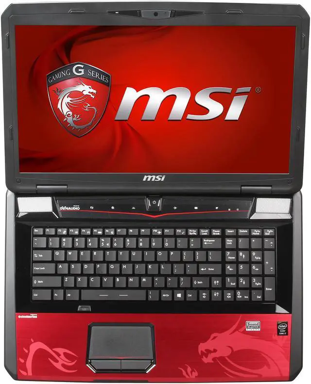Alt view image 6 of 8 - MSI GT Series Dragon Edition - 17.3" NVIDIA GeForce GTX 870M - Intel Core i7-4810MQ - 8GB Memory - - Windows 8.1 64-Bit - Gaming Laptop - (GT70 Dominator Dragon-1886 )