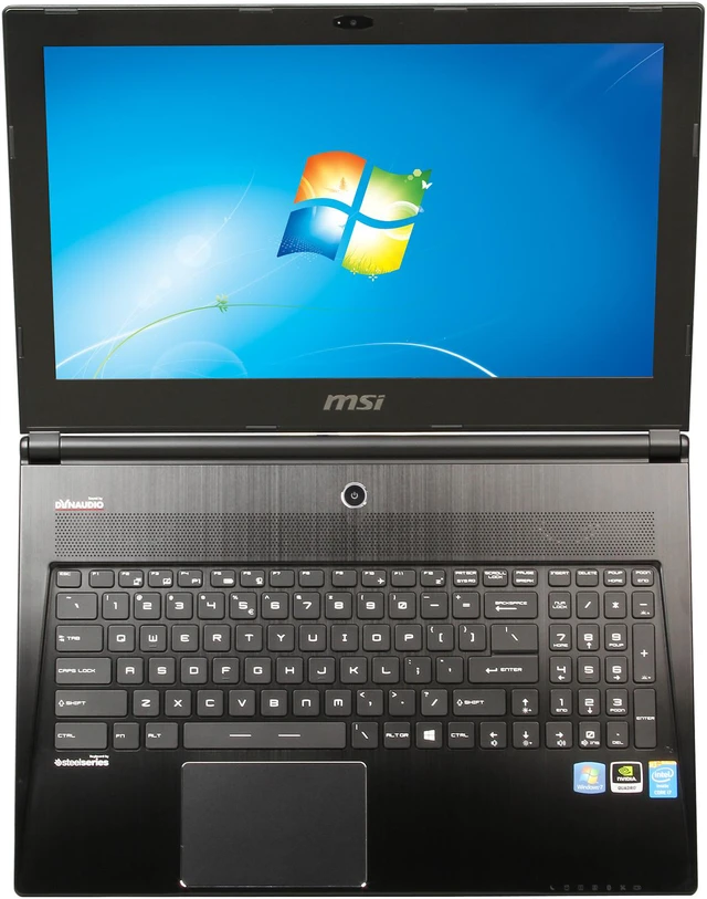Alt view image 6 of 8 - MSI WS Series Mobile Workstation Intel Core i7-4710HQ 16GB Memory 1TB HDD 128GB SSD NVIDIA Quadro K2100M 15.6" Non-Touch Screen Windows 7 Professional 64-Bit WS60 2OJ-006US