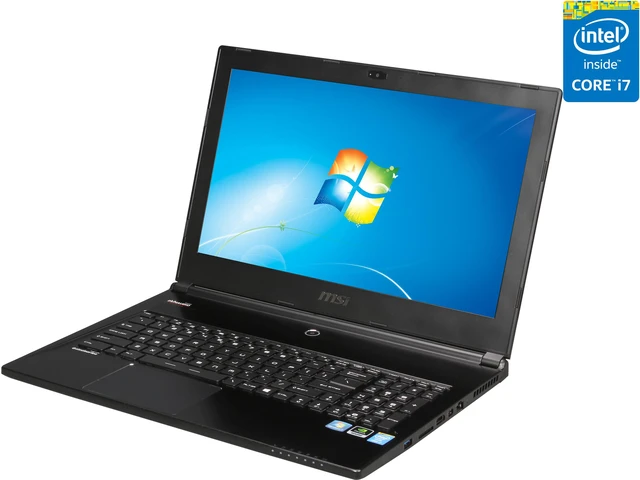 Main image of MSI WS Series Mobile Workstation Intel Core i7-4710HQ 16GB Memory 1TB HDD 128GB SSD NVIDIA Quadro K2100M 15.6" Non-Touch Screen Windows 7 Professional 64-Bit WS60 2OJ-006US