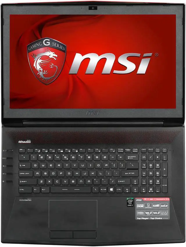 Alt view image 6 of 8 - MSI GT Series - 17.3" NVIDIA GeForce GTX 980M - Intel Core i7-4710HQ  - 16GB Memory - 128 GB SSD - Windows 8.1 64-Bit - Gaming Laptop - (GT72 Dominator Pro-211 )
