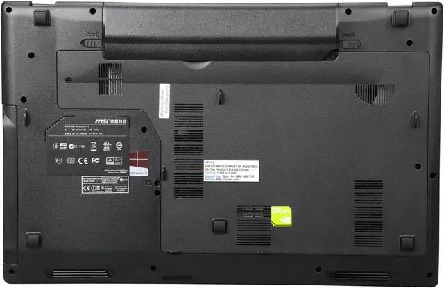 Alt view image 7 of 8 - MSI - 15.6" NVIDIA GeForce GTX 850M - Intel Core i7-4710HQ  - 8GB Memory - - Windows 8.1 64-Bit Multi-language - Gaming Laptop - (GE60 Apache-629 )