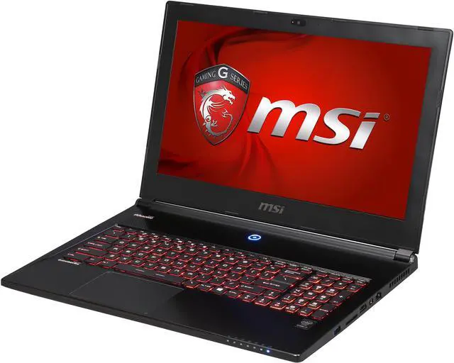 Main image of MSI - 15.6" NVIDIA GeForce GTX 970M - Intel Core i7-4710HQ - 16GB Memory - 256 GB SSD - Windows 8.1 64-Bit Multi-language - Gaming Laptop - (GS60 Ghost Pro-066 )