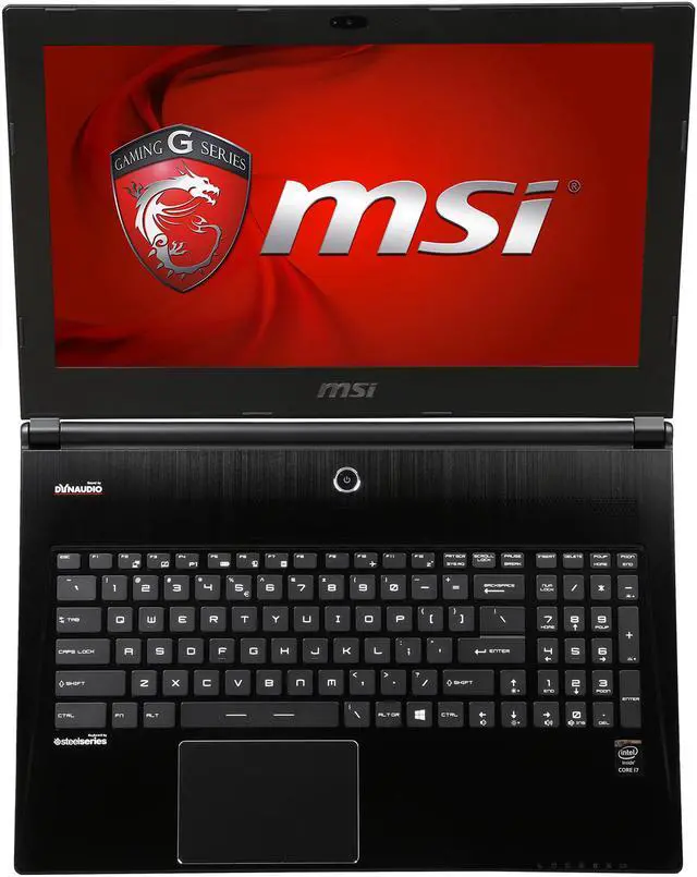 Alt view image 6 of 8 - MSI - 15.6" NVIDIA GeForce GTX 970M - Intel Core i7-4710HQ - 16GB Memory - 256 GB SSD - Windows 8.1 64-Bit Multi-language - Gaming Laptop - (GS60 Ghost Pro-066 )